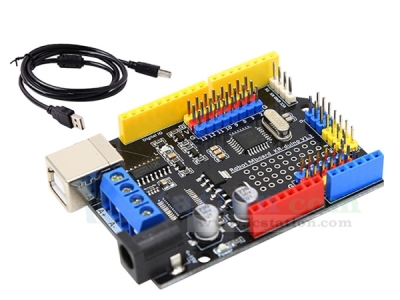 TB6612 0.6A Dual DC Motor Driver Module Shield ATMEGA328P MCU Micro Controller for ARD-UNO R3